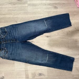 True Religion Women's Blue Straight Leg Jeans